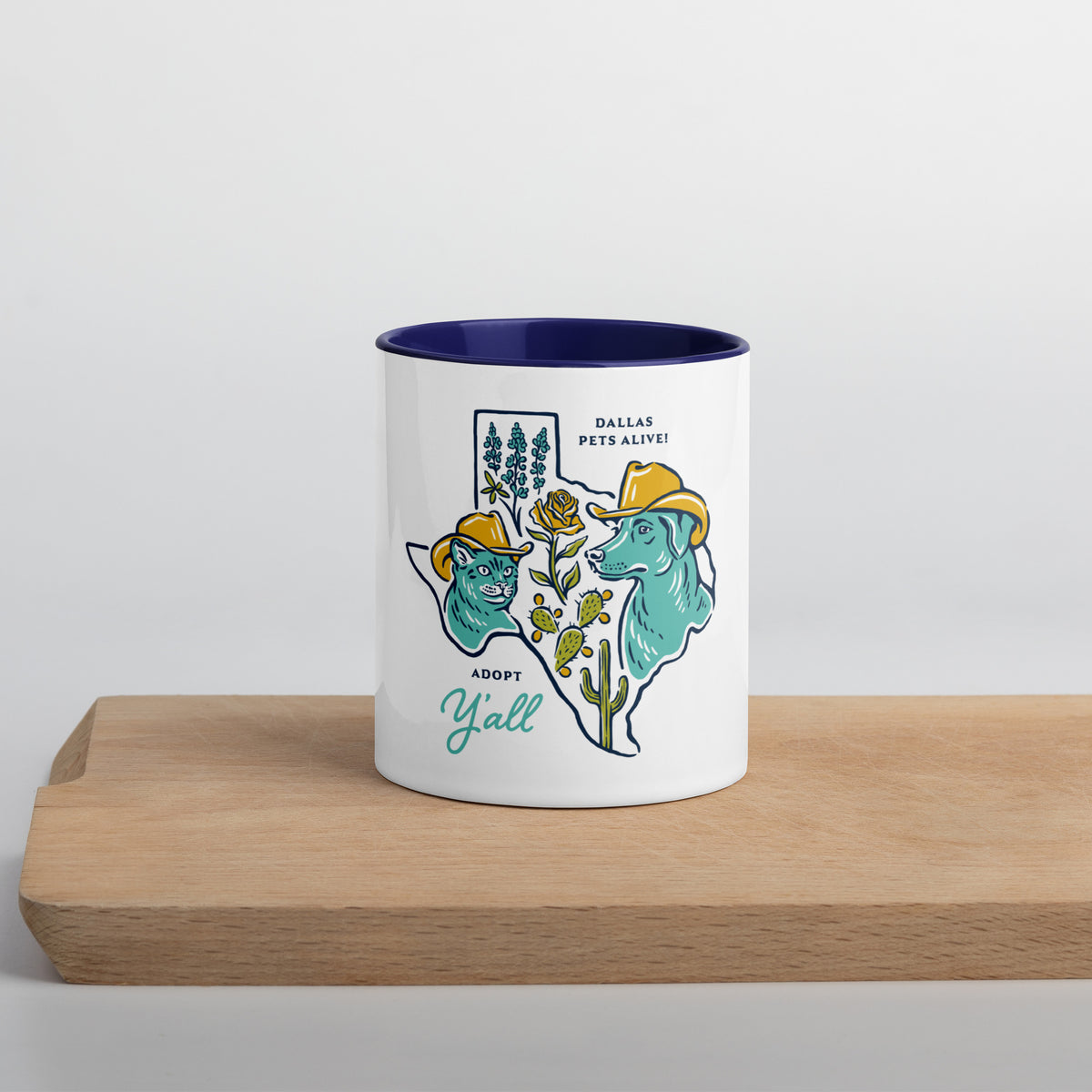 Adopt Y'all Cowboy Mug – Dallas Pets Alive!