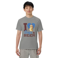 Load image into Gallery viewer, I Heart Dogs &amp; Beer Unisex Tee