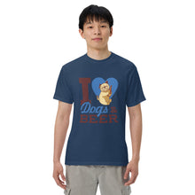 Load image into Gallery viewer, I Heart Dogs &amp; Beer Unisex Tee