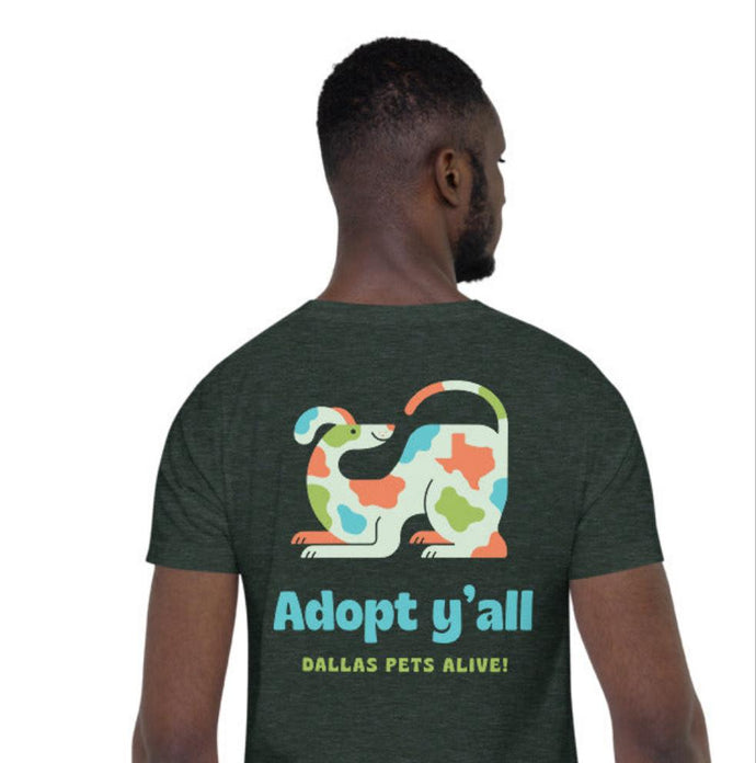 Adopt Y'all Dog T-Shirt